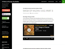 Tablet Screenshot of historyeurope.net